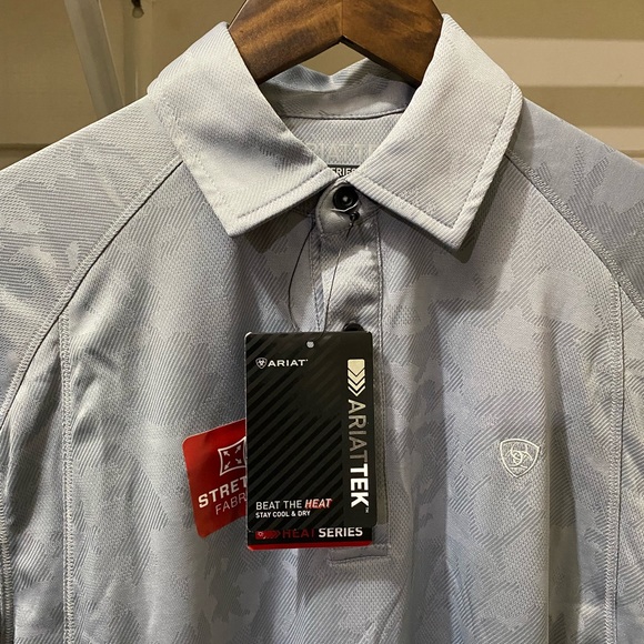 Ariat Tek Mens Polo size S - Picture 2 of 5